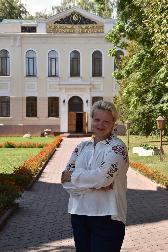 Відома акторка Ірма Вітовська навчатиметься в Острозькій академії