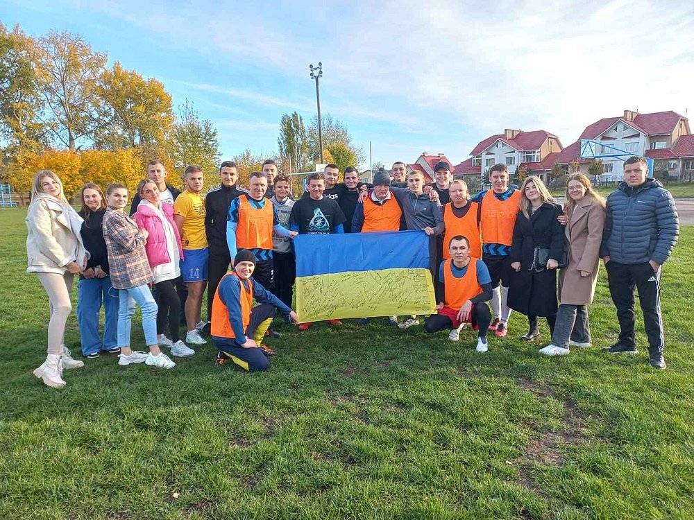 В Острозькій академії провели благодійний футбольний матч