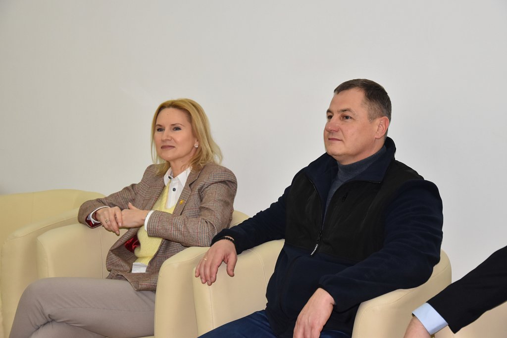 8 листопада в Острозьку академію приїхала заступниця Голови Верховної Ради Олена Кондратюк